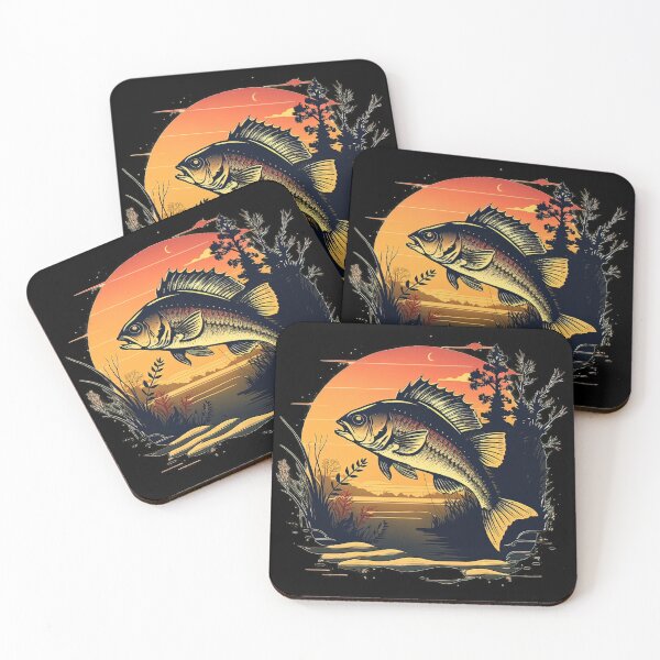 Item preview, Perch fish at sunset. designed and sold by ATEGO.