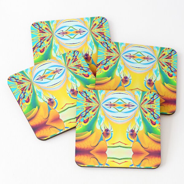 Item preview,  *Funny Abstract Bee On A Sunflower Summer Blue Sky Painting* designed and sold by Ralek.