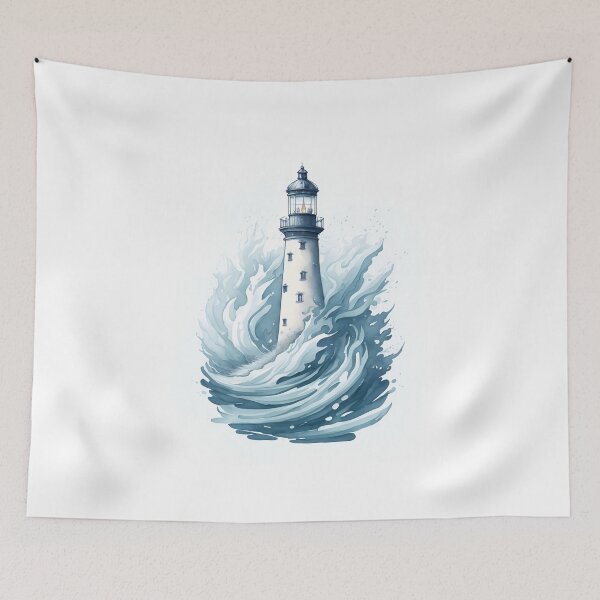 Item preview, Cartoon Lighthouse. designed and sold by IuriiVlasenko.
