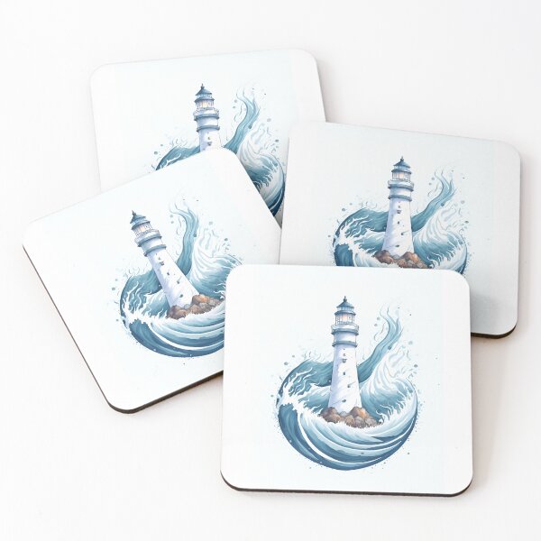 Item preview, Cartoon Lighthouse. designed and sold by IuriiVlasenko.