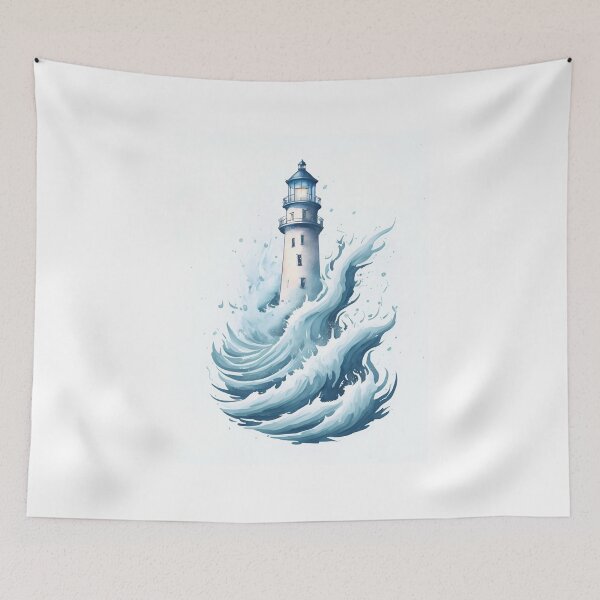 Item preview, Cartoon Lighthouse. designed and sold by IuriiVlasenko.