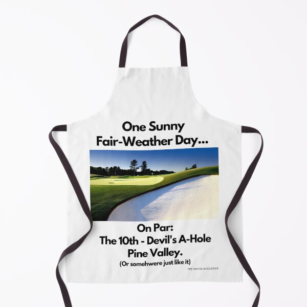 Item preview, On Par The 10th Devil's A-Hole Pine Valley Black Text designed and sold by TWMBDesigns.