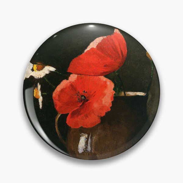 Item preview, Poppies and Daisies (1867) by Odilon Redon designed and sold by BossyCatHome.
