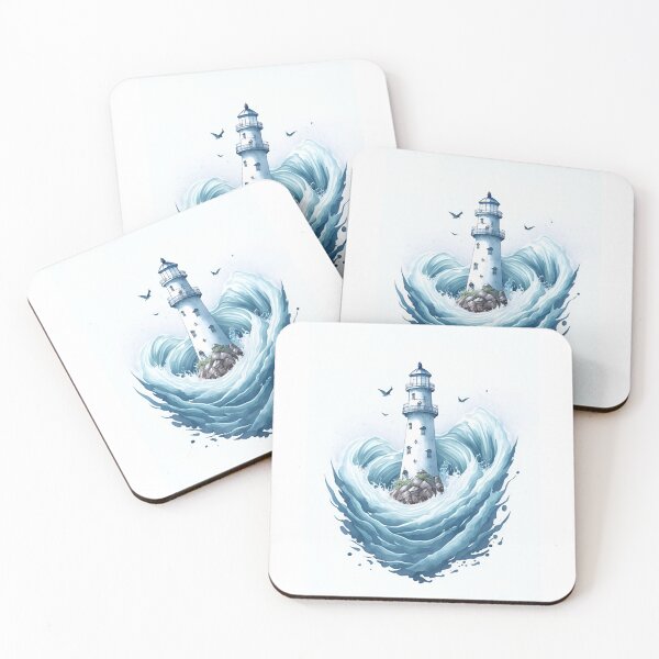 Item preview, Cartoon Lighthouse. designed and sold by IuriiVlasenko.