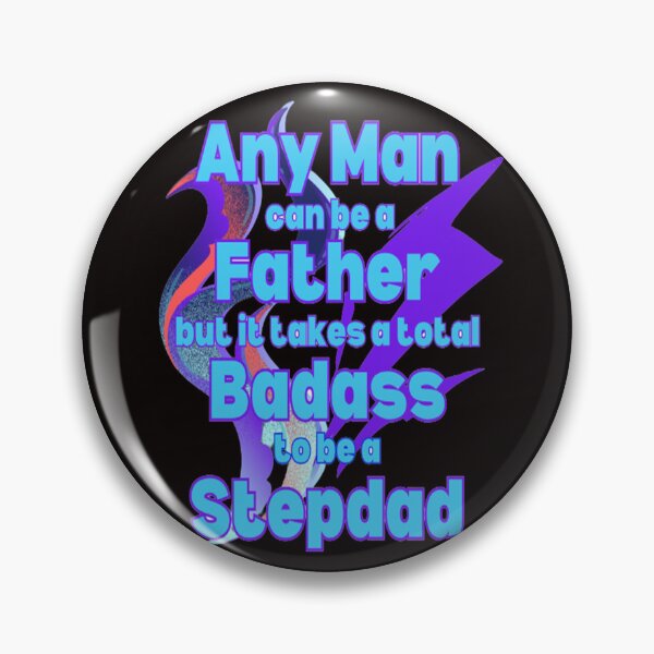 Item preview, Badass Stepdad, Best Buddy Dad, Best Mentor Dad, Super Stepdad Fathers Day designed and sold by Adri Barnard.