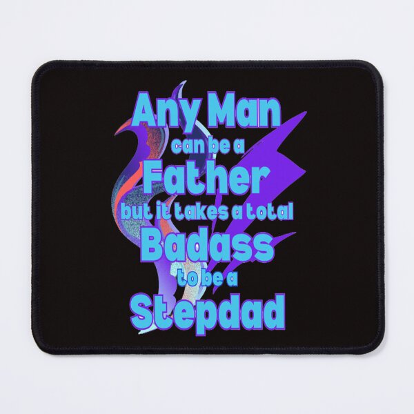 Item preview, Badass Stepdad, Best Buddy Dad, Best Mentor Dad, Super Stepdad Fathers Day designed and sold by Adri Barnard.