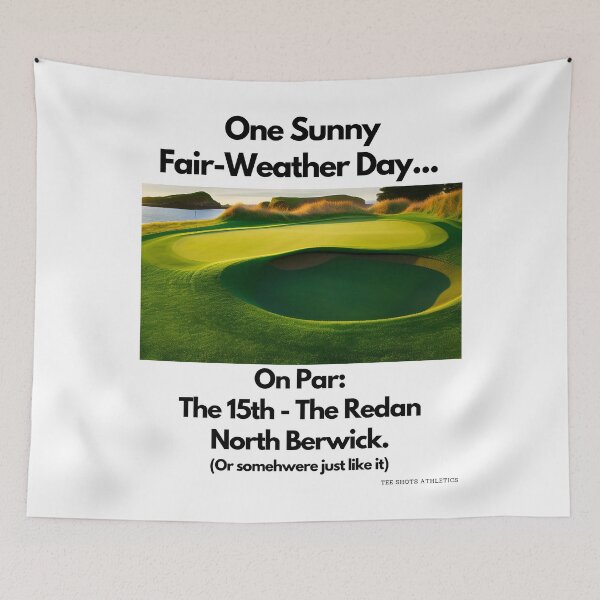 Item preview, On Par The 15th The Redan North Berwick Black Text designed and sold by TWMBDesigns.