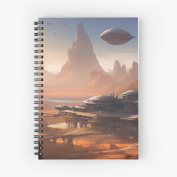 Item preview, Galactic Hub: A Spaceport Odyssey designed and sold by PrintCove.