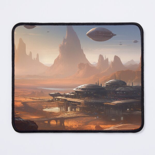 Item preview, Galactic Hub: A Spaceport Odyssey designed and sold by PrintCove.