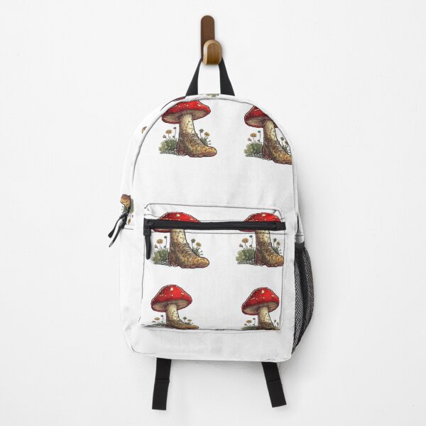 Artikelvorschau, Amanita muscaria mushroom wildflower hiking boots stickerpack entworfen und verkauft von EmeraldeaArt.