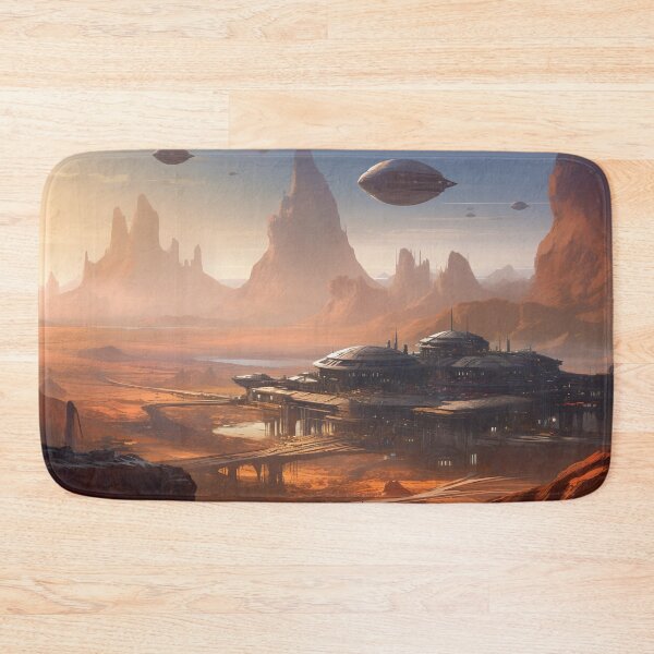 Item preview, Galactic Hub: A Spaceport Odyssey designed and sold by PrintCove.