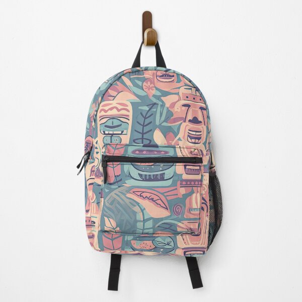 Item preview, Tiki Pattern designed and sold by Pixel Playground.