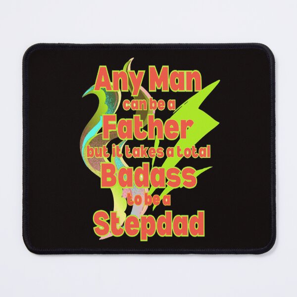Item preview, Badass Stepdad 2, Best Buddy Dad, Best Mentor Dad, Super Stepdad Fathers Day designed and sold by Adri Barnard.