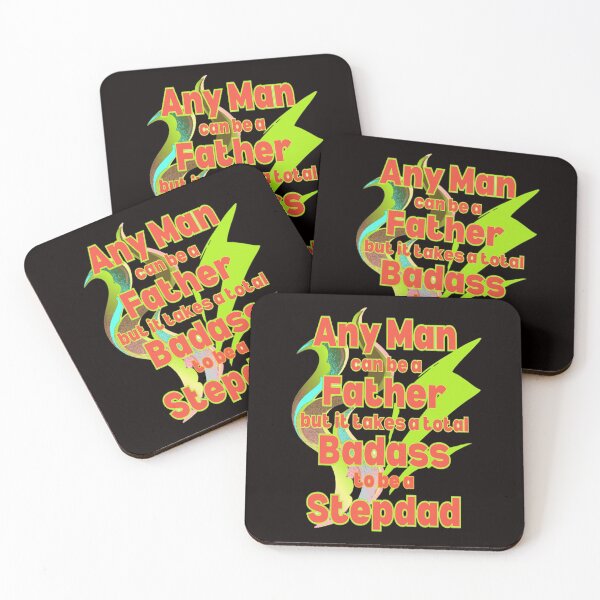 Item preview, Badass Stepdad 2, Best Buddy Dad, Best Mentor Dad, Super Stepdad Fathers Day designed and sold by Adri Barnard.