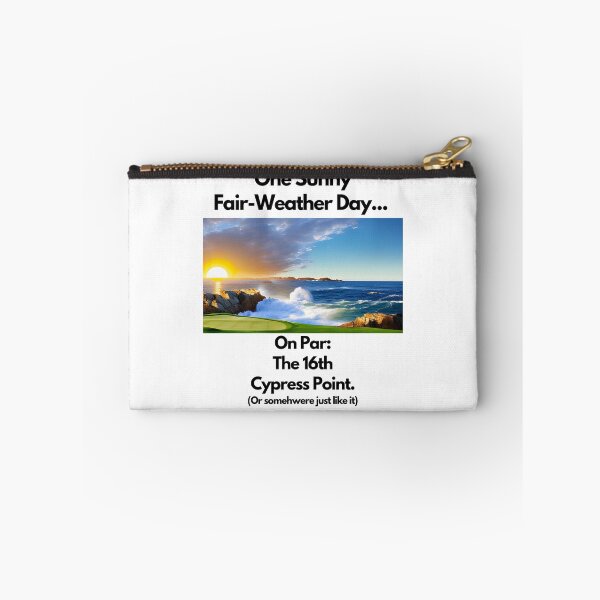 Item preview, On Par The 16th Cypress Point Black Text designed and sold by TWMBDesigns.