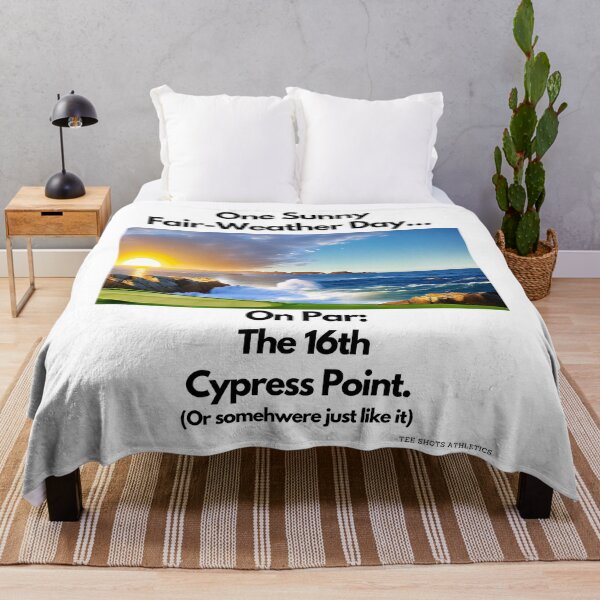 Item preview, On Par The 16th Cypress Point Black Text designed and sold by TWMBDesigns.