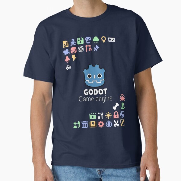 Vista previa del artículo con la obra «Diseño de Godot 2», diseñado y vendido por Chris & Co..
