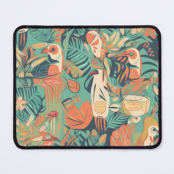 Item preview, Tiki Pattern designed and sold by Pixel Playground.
