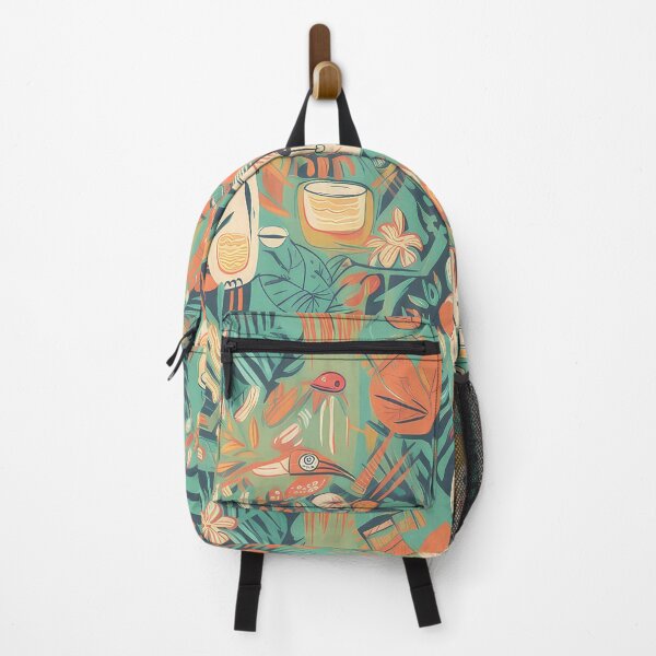 Item preview, Tiki Pattern designed and sold by Pixel Playground.