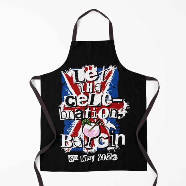 Item preview, King Charles Coronation Let Celebrations Be Gin Funny Party designed and sold by Nerd Shizzle.