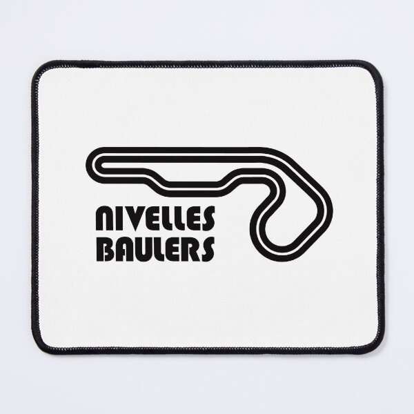 Item preview, Nivelles Baulers Belgian Grand Prix Circuit 1972 - black print designed and sold by retropetrol.