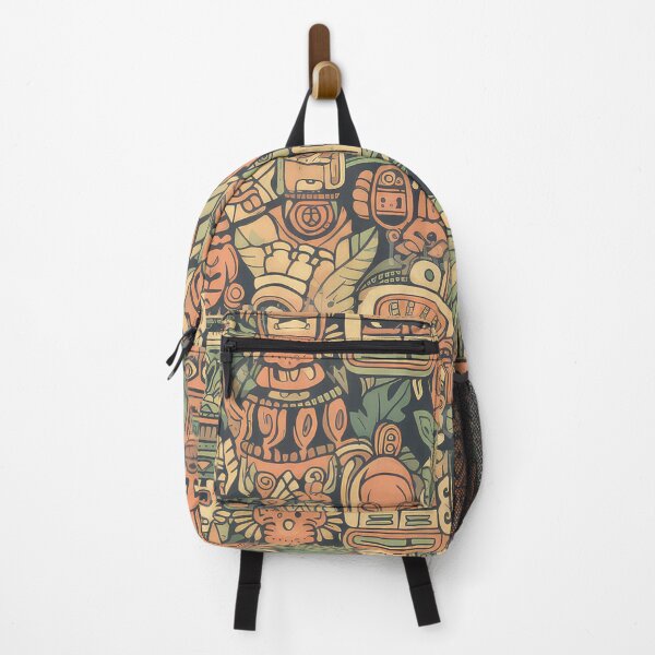 Item preview, Tiki Pattern designed and sold by Pixel Playground.