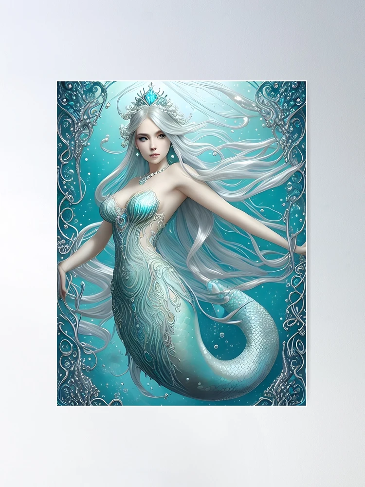 cardboard diamond painting lovely mermaid - Fashion Diamond Painting