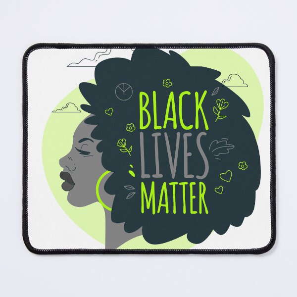 Item preview, Black Lives Matter woman designed and sold by SeedsplashMerch.