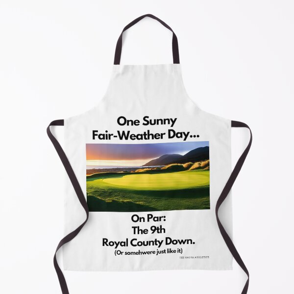 Item preview, On Par The 9th Royal County Down Black Text designed and sold by TWMBDesigns.