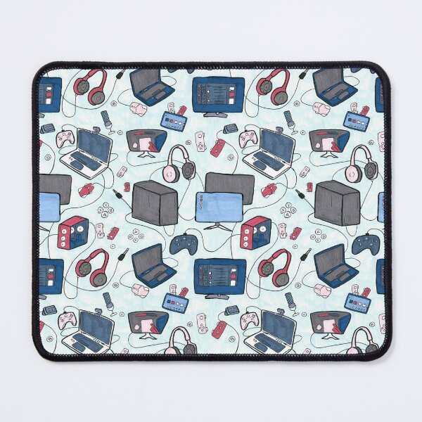 Item preview, Blue Gaming Pattern designed and sold by Leekappart.