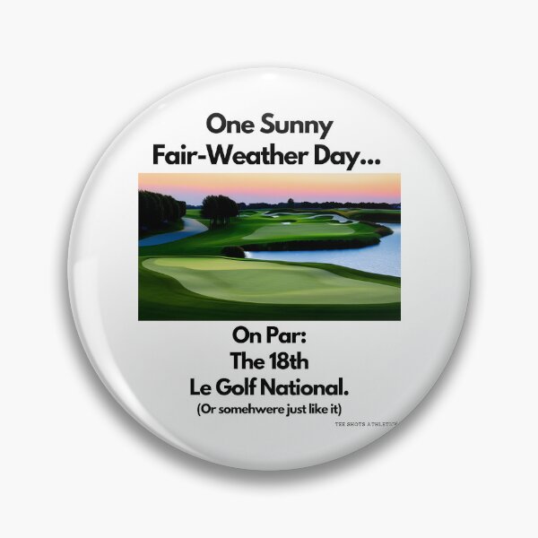 Item preview, On Par The 18th Le Golf National Black Text designed and sold by TWMBDesigns.