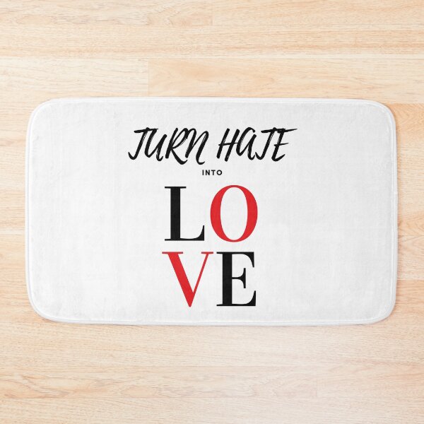 Item preview, Turn hate into love designed and sold by Teescount.