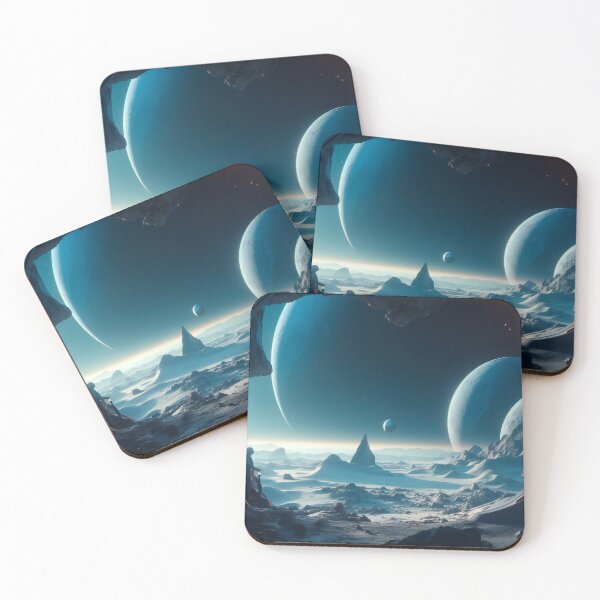 Item preview, Orbital Odyssey - Space Exploration Dream Art designed and sold by Transcendance.