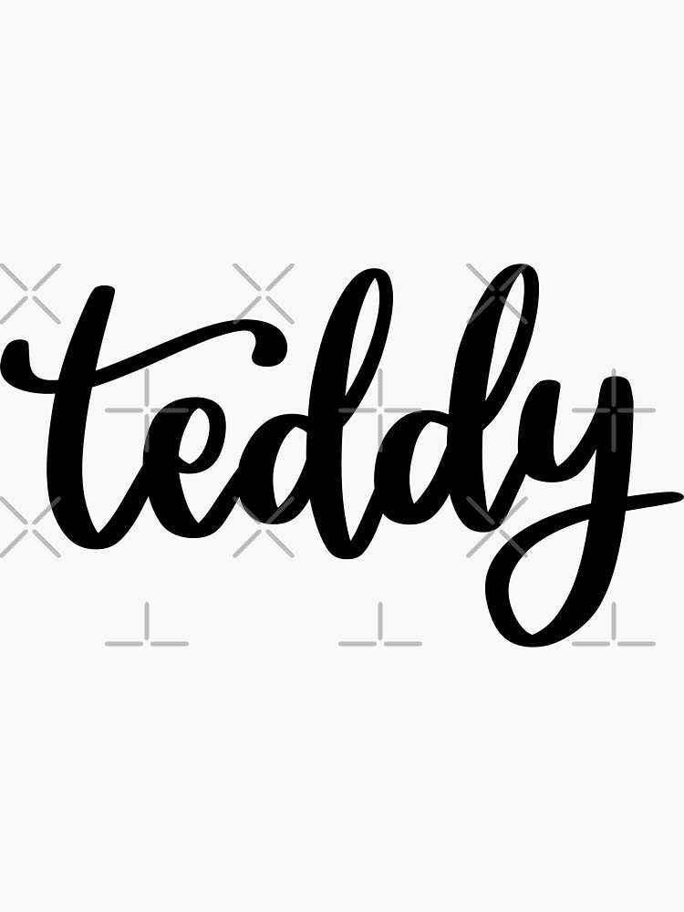 The on sale name teddy