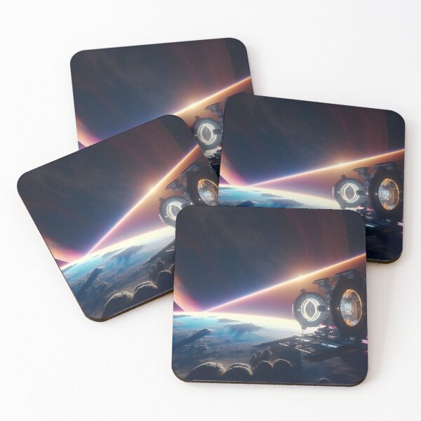 Item preview, Quantum Quirks - Space Exploration Dream Art designed and sold by Transcendance.