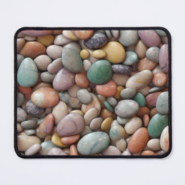 Item preview, Seamless Texture of Rounded Multi-colored colorful marble Stones designed and sold by SvarunPogani.