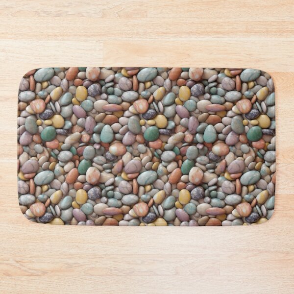 Item preview, Seamless Texture of Rounded Multi-colored colorful marble Stones designed and sold by SvarunPogani.