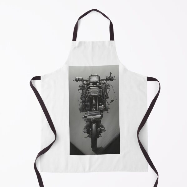 Aperçu de l'œuvre Moto chopper du futur №0014 créée et vendue par MAN FROM MARS.