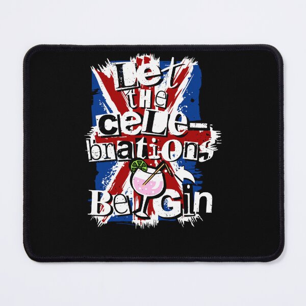 Item preview, Let The Celebrations Be Gin King Charles Coronation Party designed and sold by Nerd Shizzle.