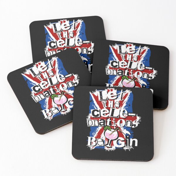 Item preview, Let The Celebrations Be Gin King Charles Coronation Party designed and sold by Nerd Shizzle.