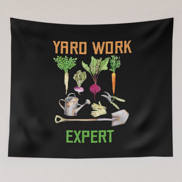 Item preview, Yard work expert, Gift for a garden lover designed and sold by RaspberryEM.