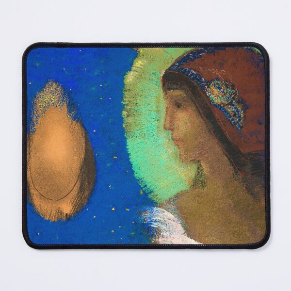 Item preview,  Sita (1893) by Odilon Redon designed and sold by BossyCatHome.