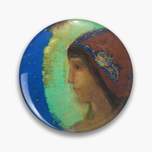 Item preview,  Sita (1893) by Odilon Redon designed and sold by BossyCatHome.