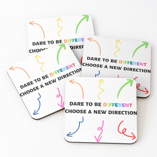 Item preview, Dare to be different! Choose a new direction! designed and sold by YanasWeirdLife.