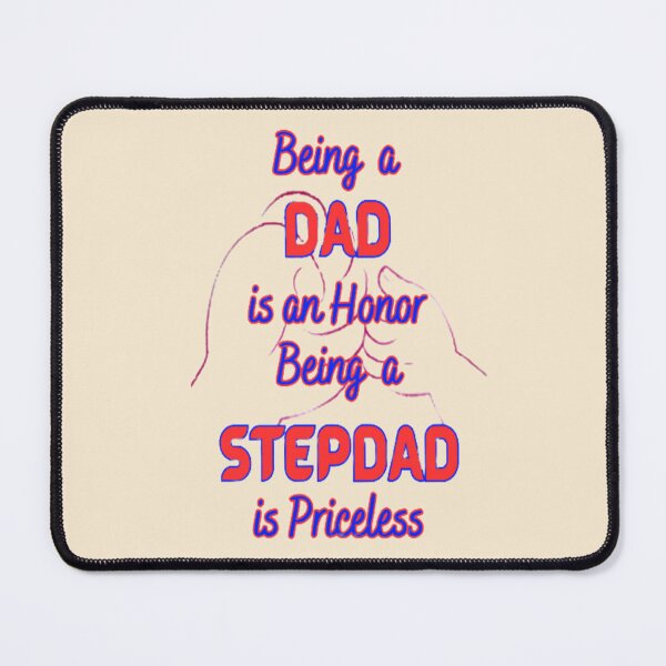Item preview, Being a Stepdad is Priceless, Best Buddy Dad, Best Mentor Dad, Super Stepdad Fathers Day designed and sold by Adri Barnard.