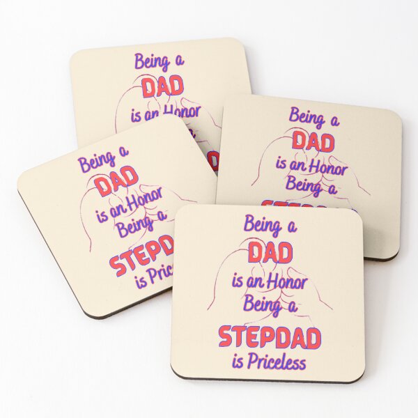 Item preview, Being a Stepdad is Priceless, Best Buddy Dad, Best Mentor Dad, Super Stepdad Fathers Day designed and sold by Adri Barnard.