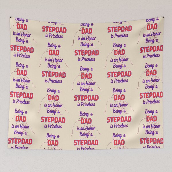 Item preview, Being a Stepdad is Priceless, Best Buddy Dad, Best Mentor Dad, Super Stepdad Fathers Day designed and sold by Adri Barnard.