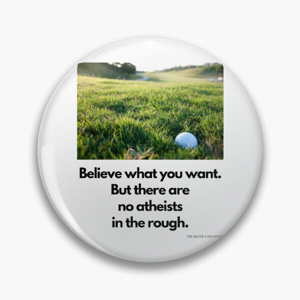 Item preview, No Atheists In The Rough Black Text designed and sold by TWMBDesigns.