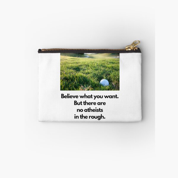 Item preview, No Atheists In The Rough Black Text designed and sold by TWMBDesigns.