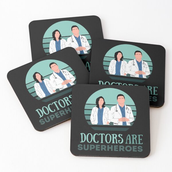 Item preview, Doctors are Superheroes designed and sold by Lilly Swift.